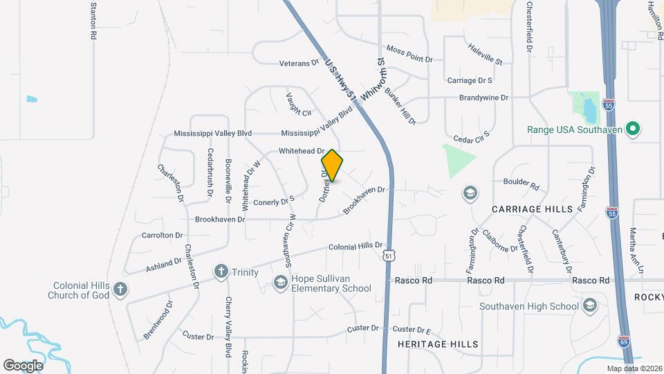 8328 Dottley Dr Map and Location Details