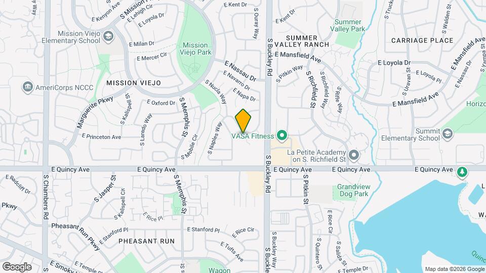 4184 S Ouray Way, Unit 553 Map and Location Details