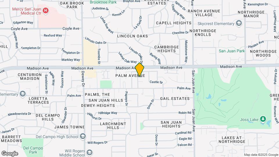 5324 Bellflower Way Map and Location Details