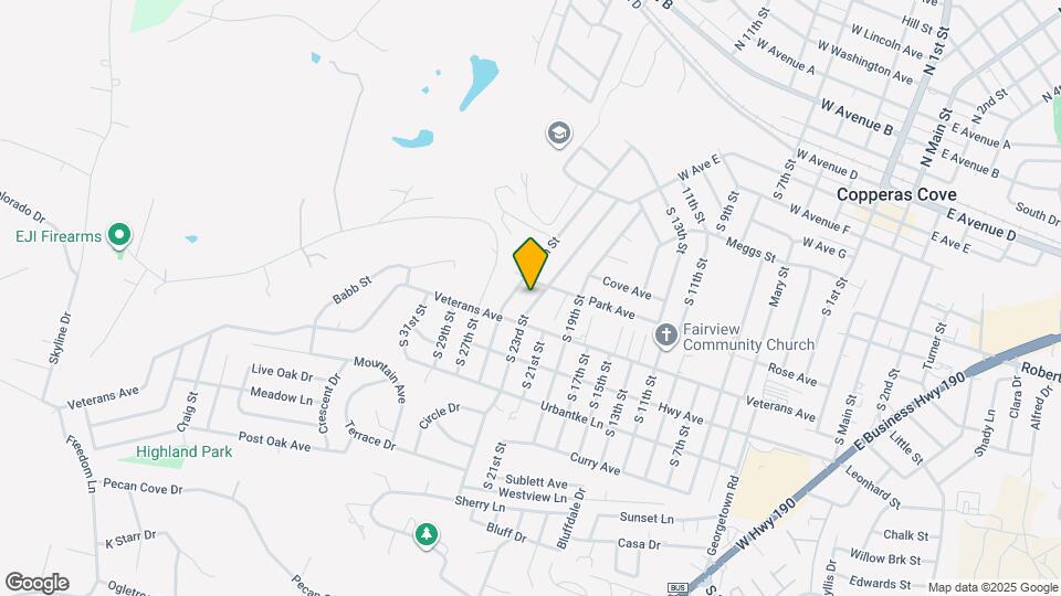 906 S 23rd St Map and Location Details