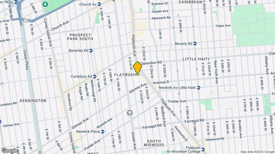 434-459 East 22nd Street Mapa y Detalles de la Ubicación