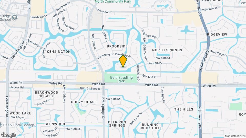 10320 NW 48th Ct Mapa y Detalles de la Ubicación