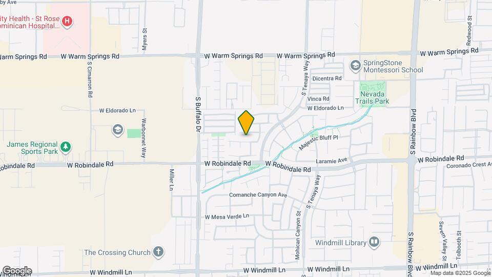 7580 Townsville Ave Map and Location Details