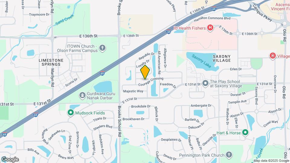 12668 Courage Crossing Map and Location Details