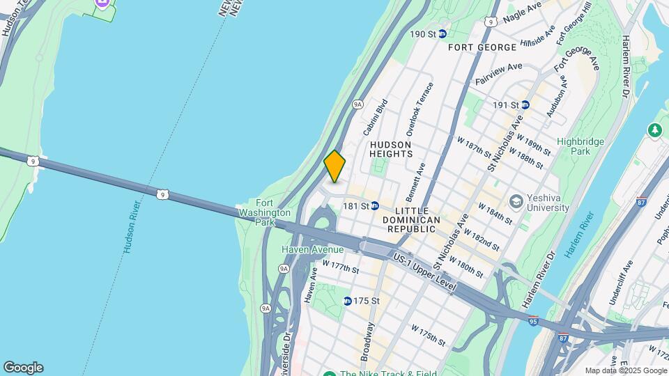 867 W 181st St Map and Location Details
