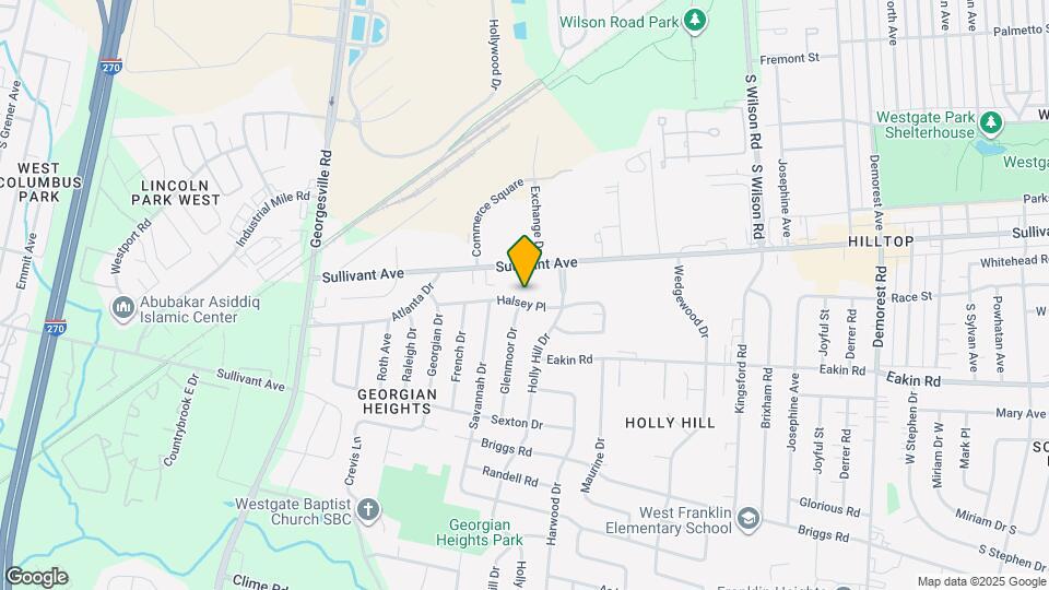 3938 Halsey Pl Map and Location Details