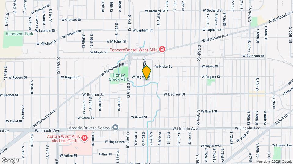 2020 S 82nd St Map and Location Details