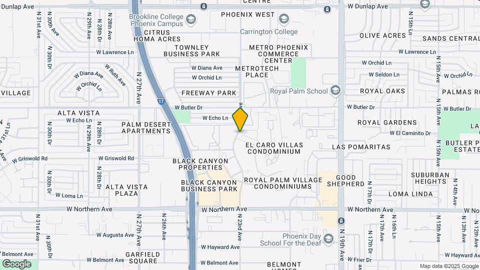 8326 N 22nd Ln Map and Location Details