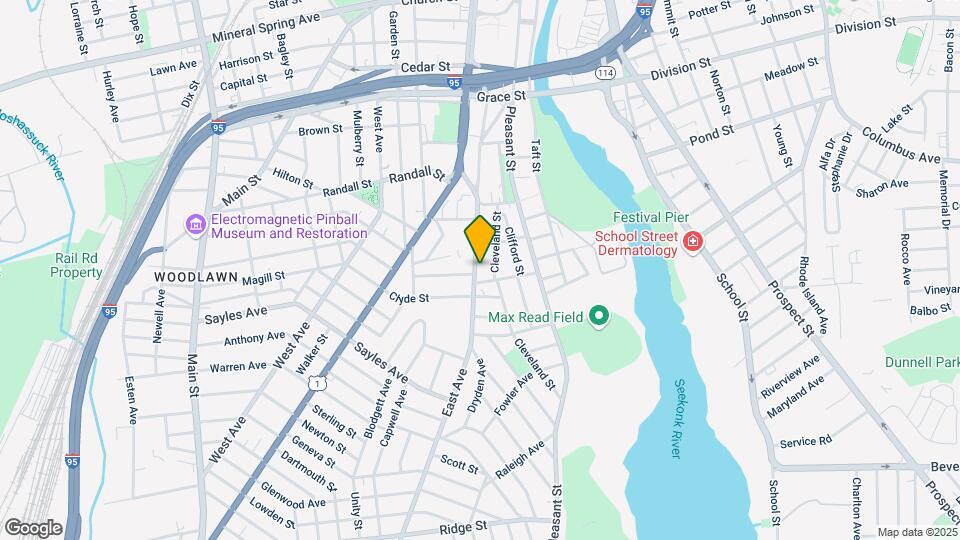 438 East Ave-Unit -438 East Avenue 2nd Floor Map and Location Details