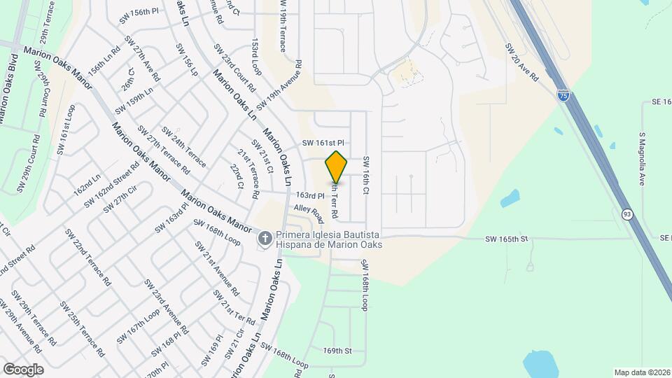16337 SW 17th Terr Rd Mapa y Detalles de la Ubicación