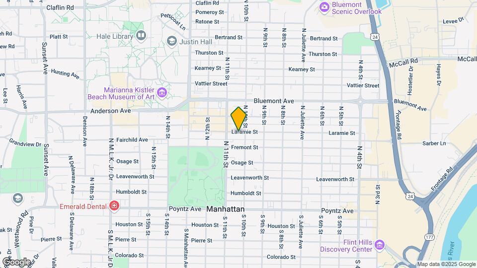 1011 Laramie St Mapa y Detalles de la Ubicación