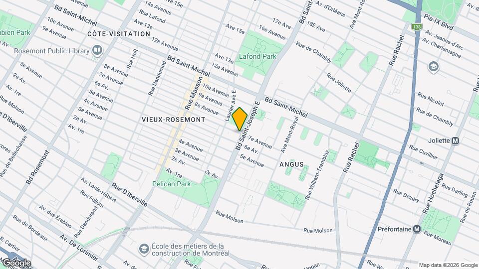 2975 Saint Joseph Boul E Map and Location Details