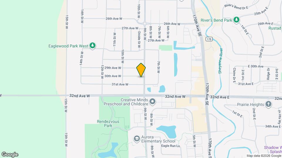 911 30th Ave W Map and Location Details