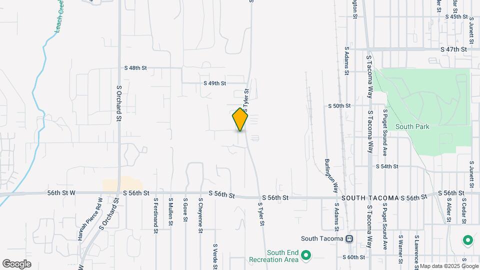 5202 S Tyler St Map and Location Details