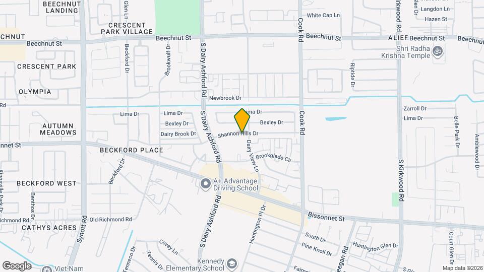 12511 Shannon Hills Dr Map and Location Details