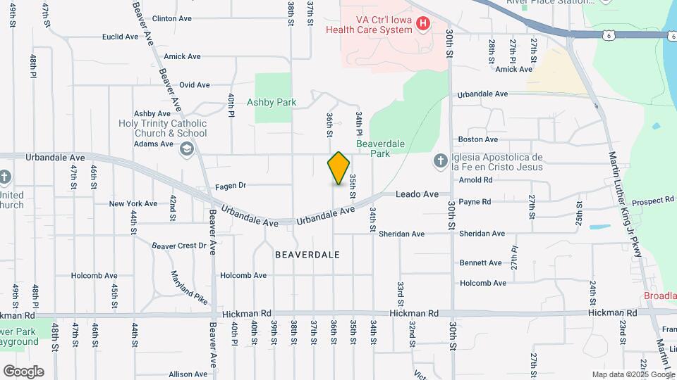 2819 36th St Map and Location Details