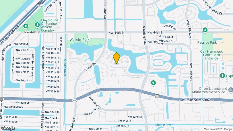 10027 Winding Lake Rd, Unit 102 Map and Location Details