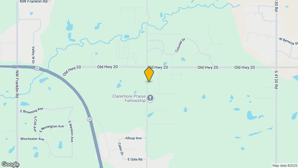 21127 S 4120 Rd Map and Location Details