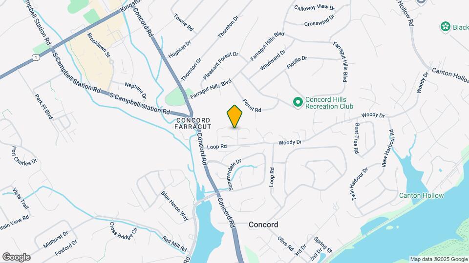 623 Concord Villas Way Map and Location Details