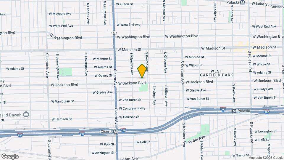 4622 W Jackson Blvd, Unit 2 Map and Location Details