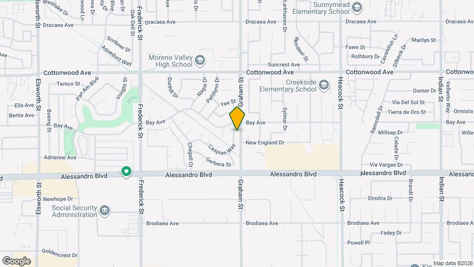 13810 Caspian Way Map and Location Details