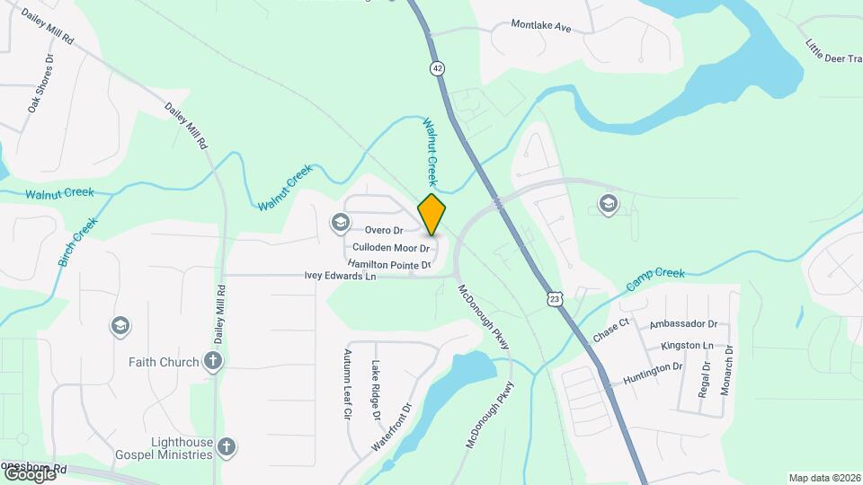 324 Hamilton Pointe Dr Map and Location Details