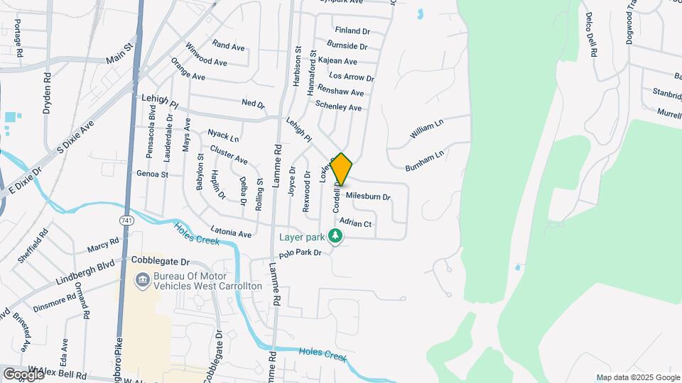 2295 Milesburn Dr Map and Location Details