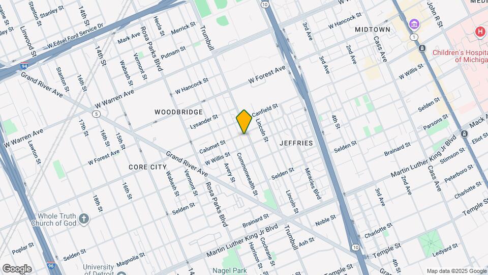 4235 Trumbull Map and Location Details