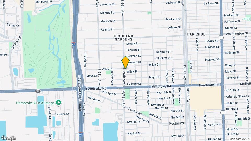 2551 Wiley St Map and Location Details