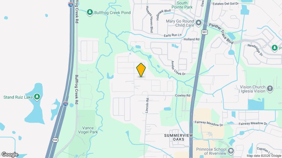 12714 Hampton Hill Dr Map and Location Details