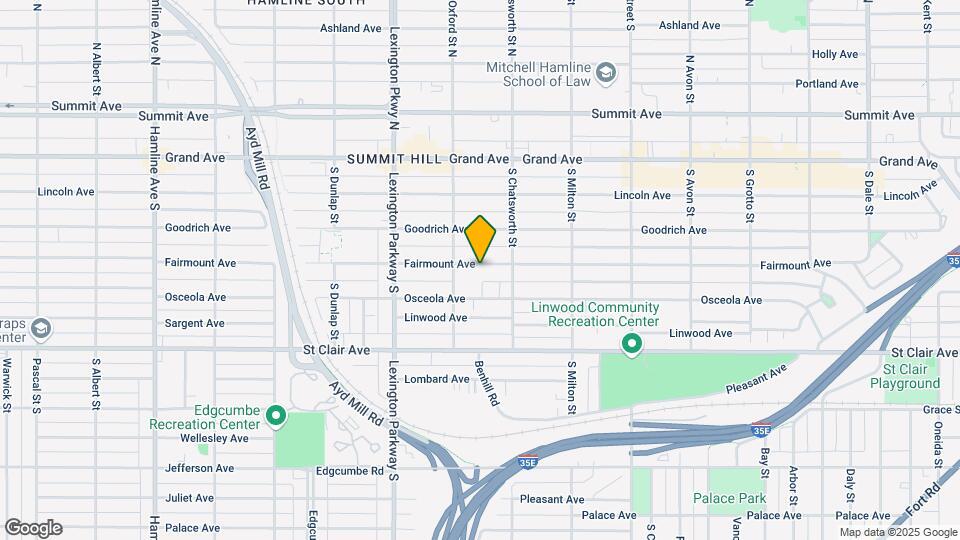 1010 Fairmount Ave Map and Location Details