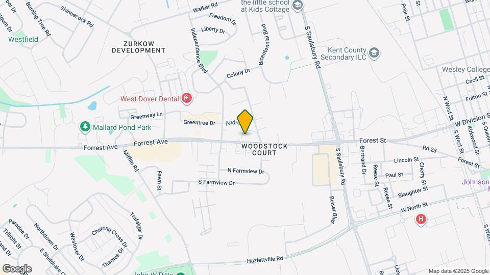 1320 Afton Ct Map and Location Details