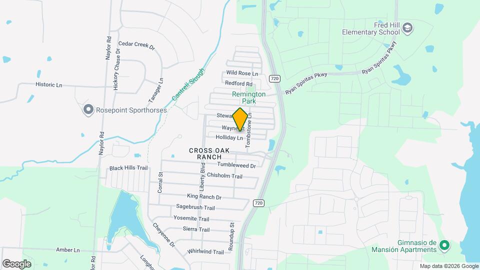 9005 Holliday Ln Map and Location Details