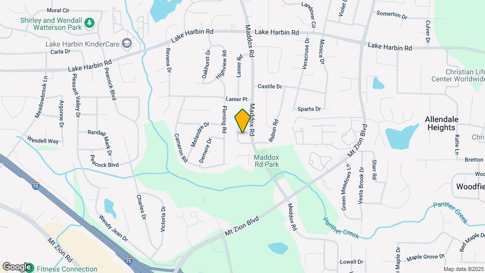 6566 Allatoona Rd Map and Location Details