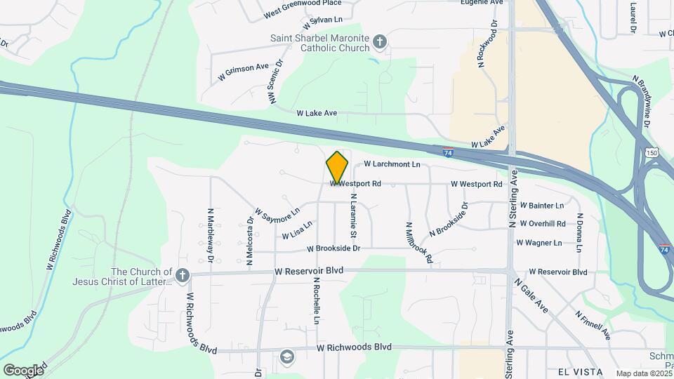 3118 W Westport Rd Map and Location Details