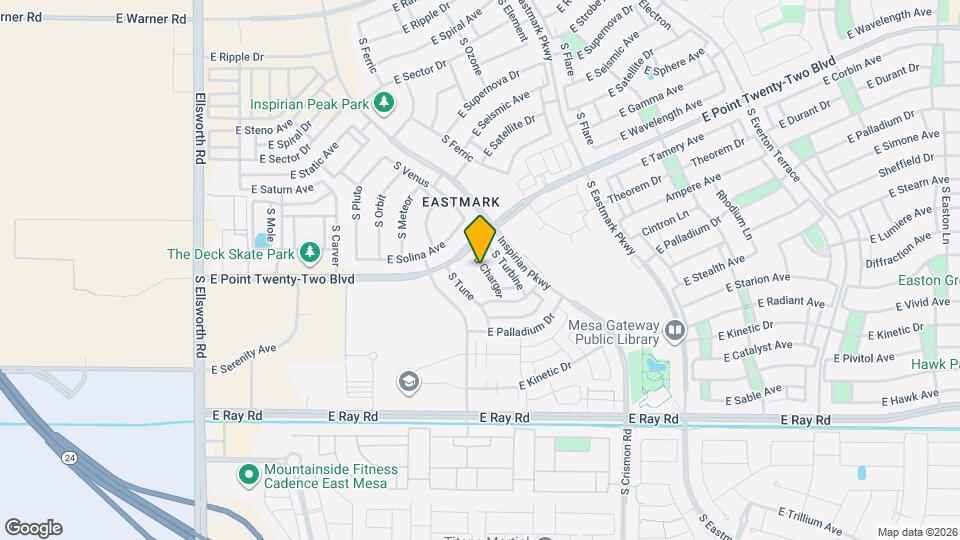 4860 S Charger Mapa y Detalles de la Ubicación