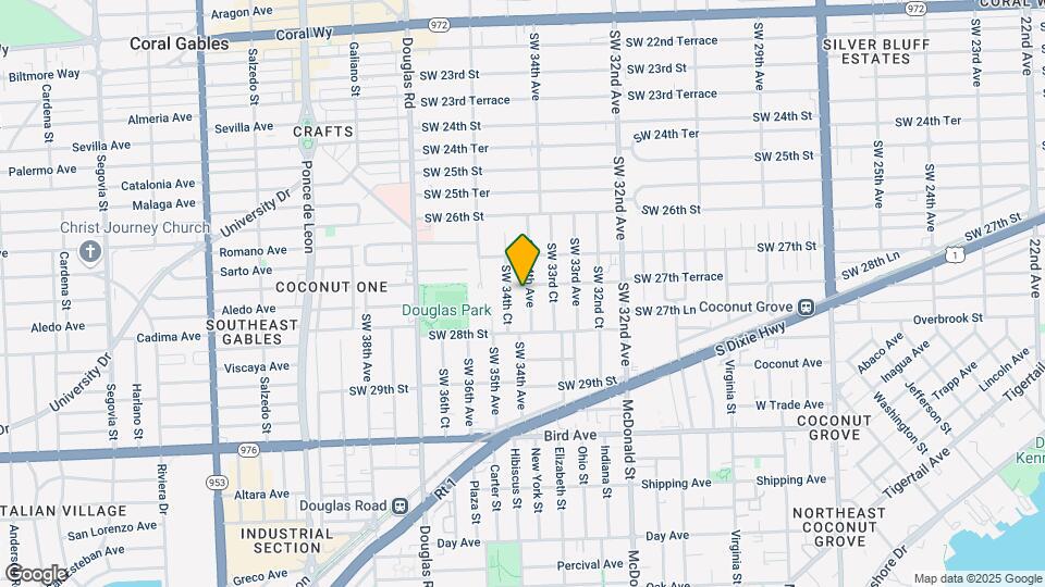2754 SW 34th Ave Map and Location Details