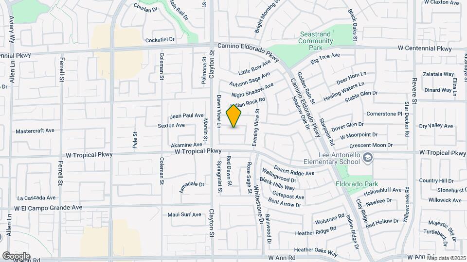 1846 Giant Rock Pl Map and Location Details