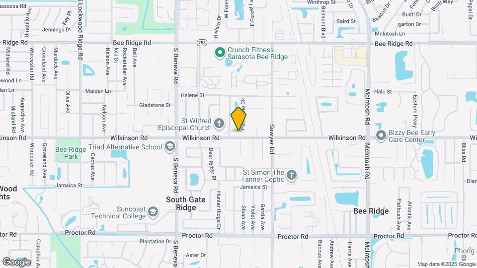 4385 Pasadena Cir Map and Location Details