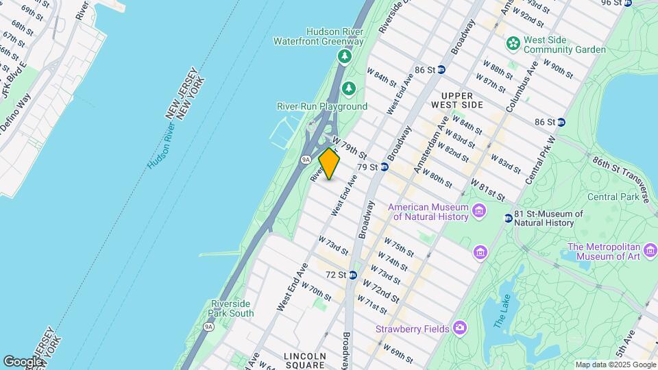 319-321 W 76th St Mapa y Detalles de la Ubicación