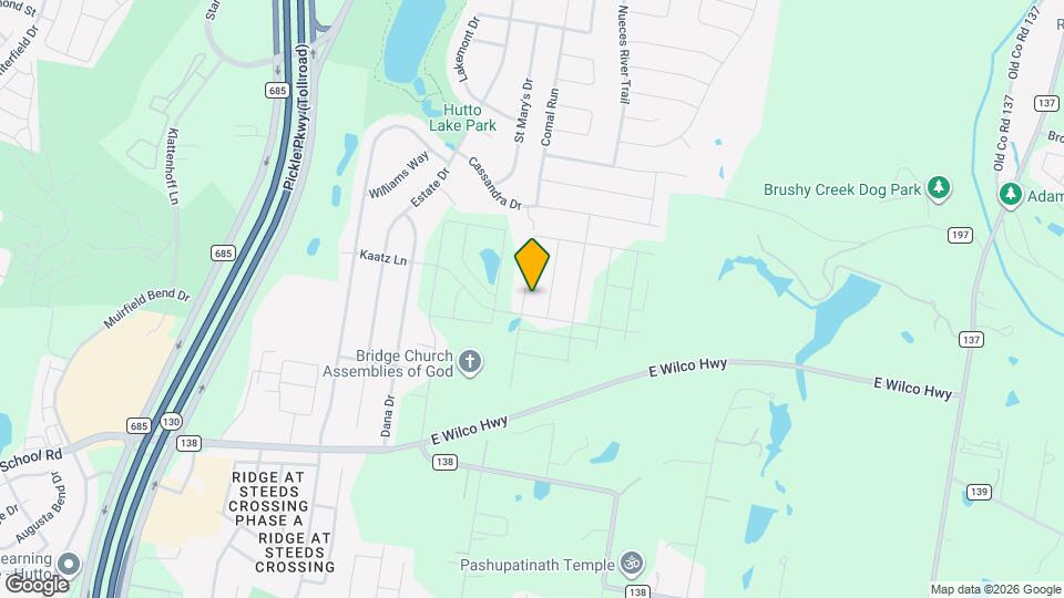 604 Concho River Dr Map and Location Details