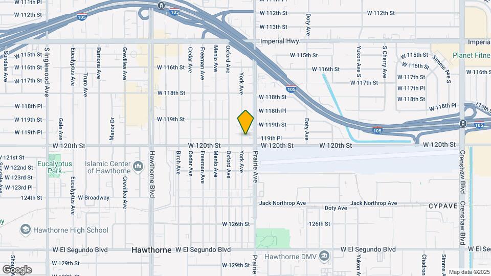 11968 York Ave Map and Location Details