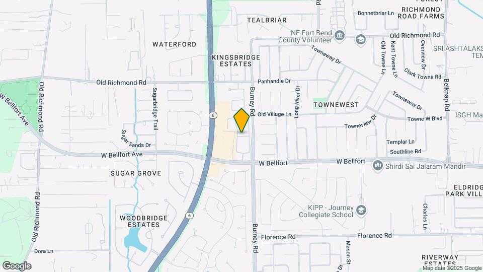14402 W Bellfort Ave Map and Location Details