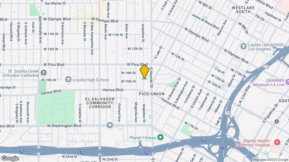 1430 Arapahoe St Map and Location Details