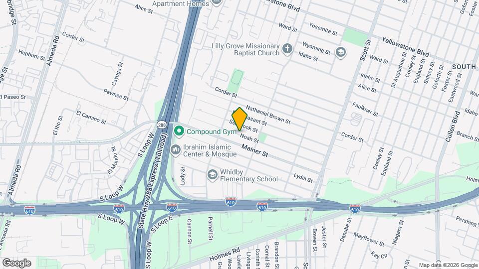 3538 Noah St Map and Location Details