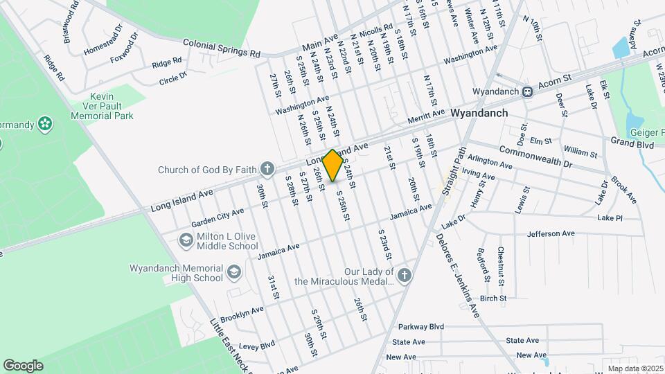 76 Garden City Ave Map and Location Details