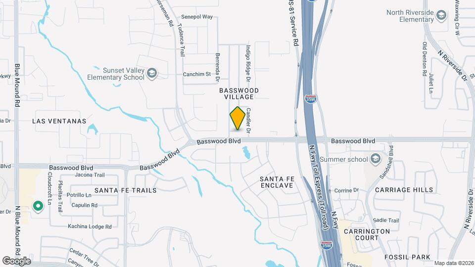 7412 Sienna Ridge Ln Map and Location Details