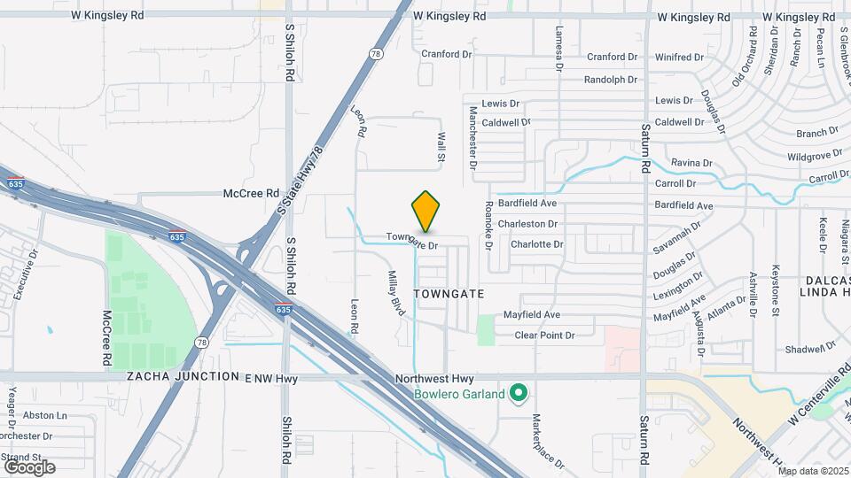 2031 Towngate Dr Map and Location Details