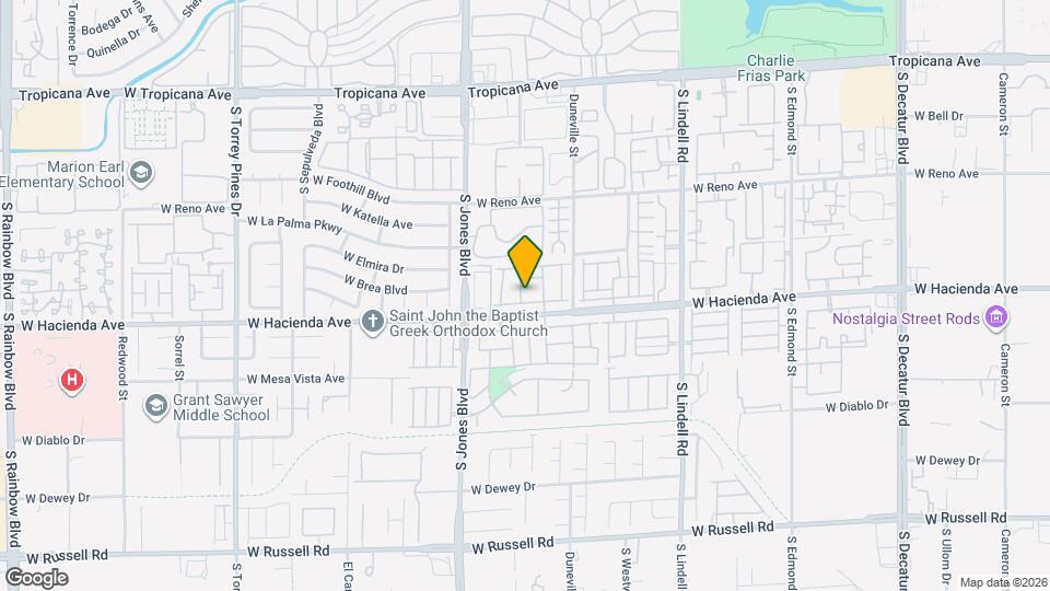 5264 Island Chain Rd Map and Location Details