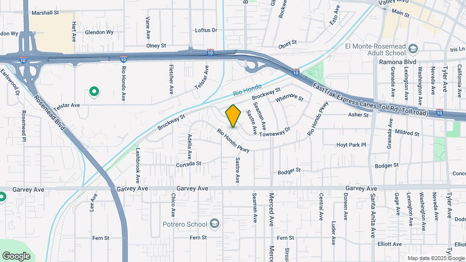 9809-9815 Rio Hondo Pky Map and Location Details